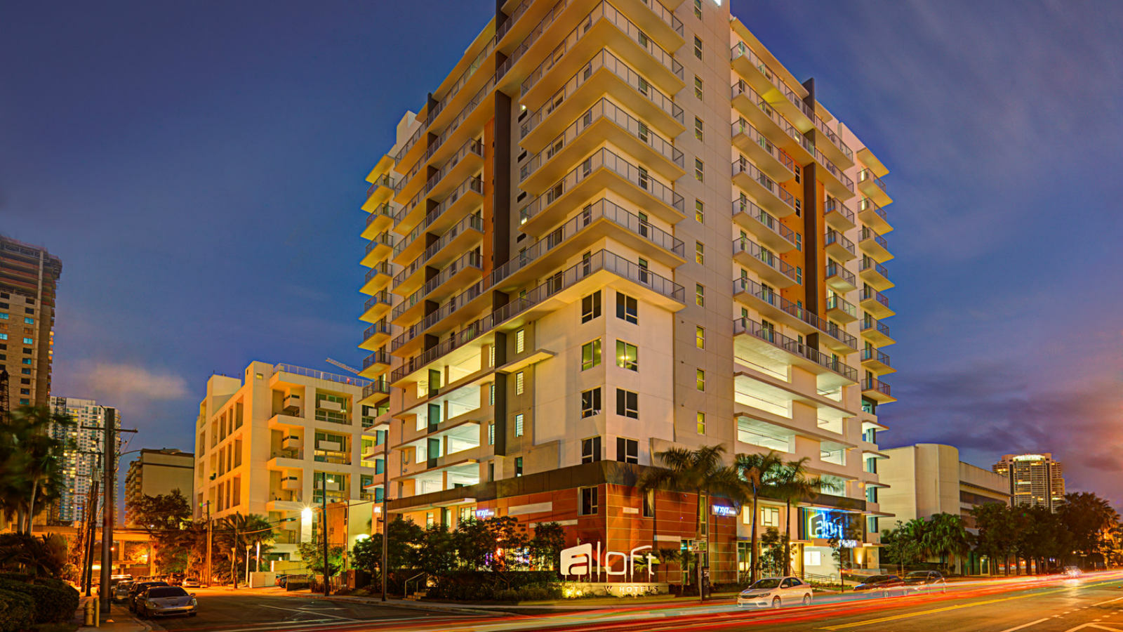 Отель Aloft Miami Brickell Экстерьер фото
